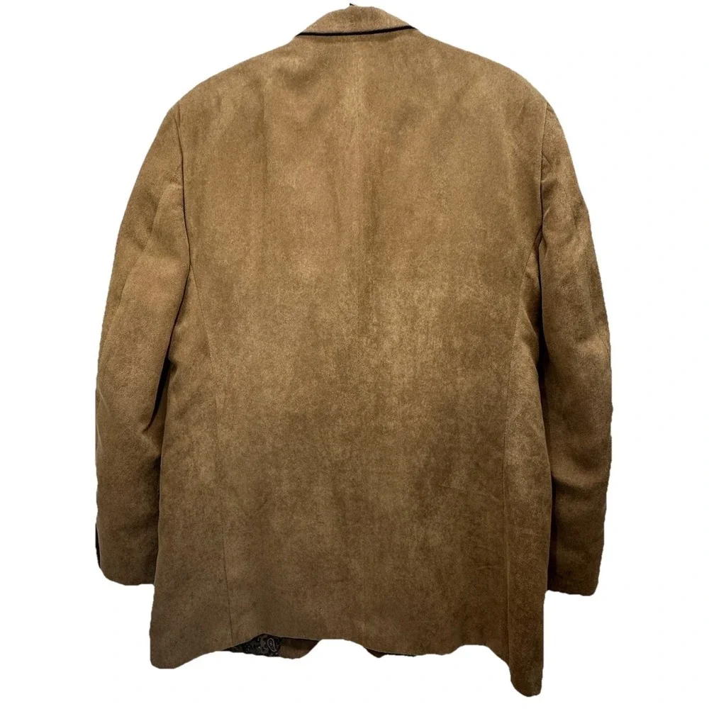 Ralph Lauren Dillards 43L Brown Blazer Jacket Sport Coat‎ Brown Lined
